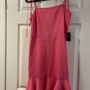 Express Vibrant Pink Dress
